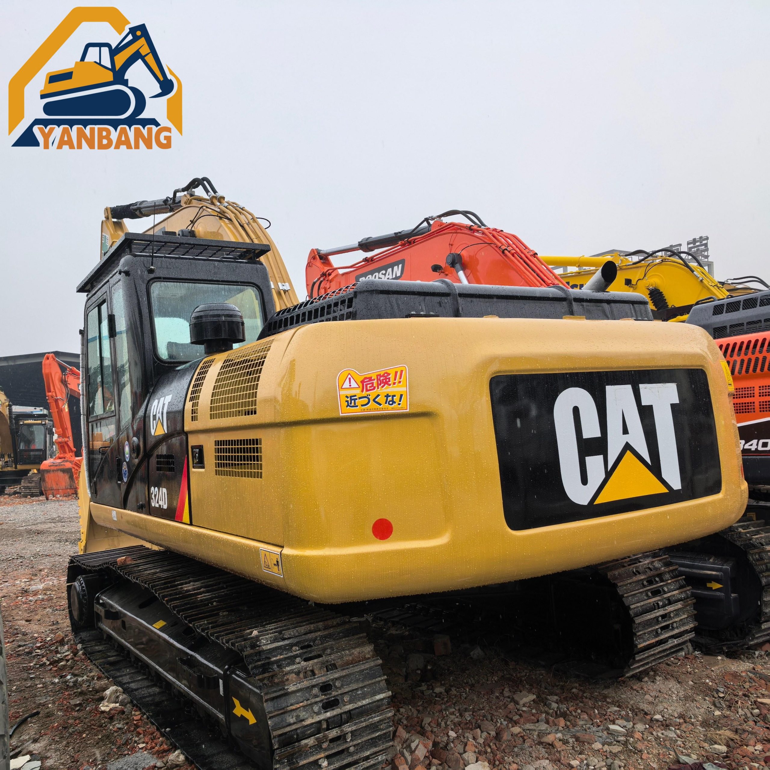 24ton Used Cat 324D Hydraulic Heavy Excavator-Yanbang Construction ...